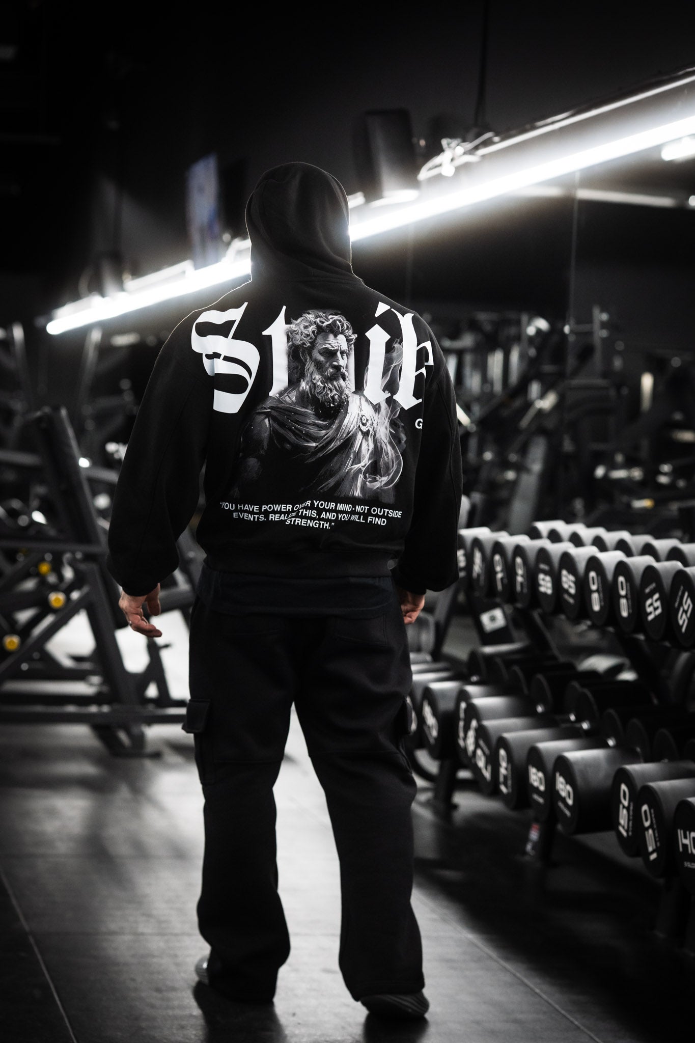 Stoik Straight Leg Cargo Sweats, Unisex