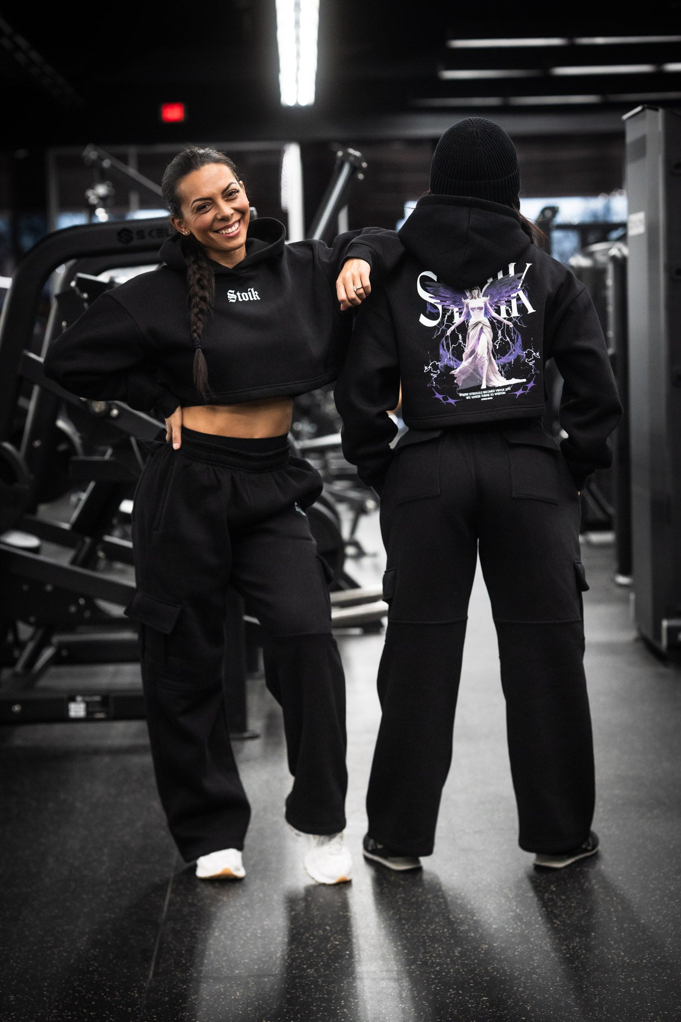 Stoik Straight Leg Cargo Sweats, Unisex