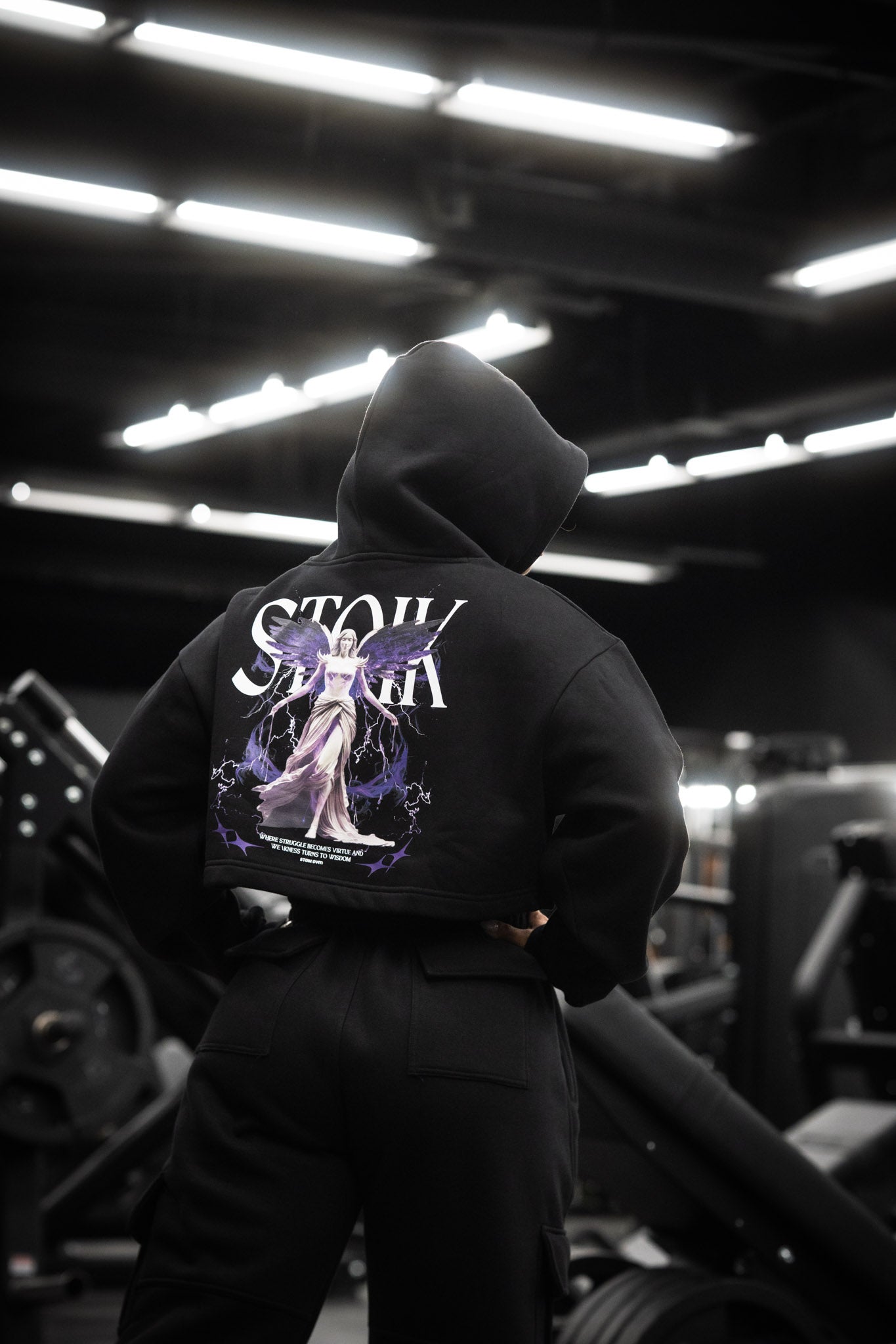 Stoik Straight Leg Cargo Sweats, Unisex