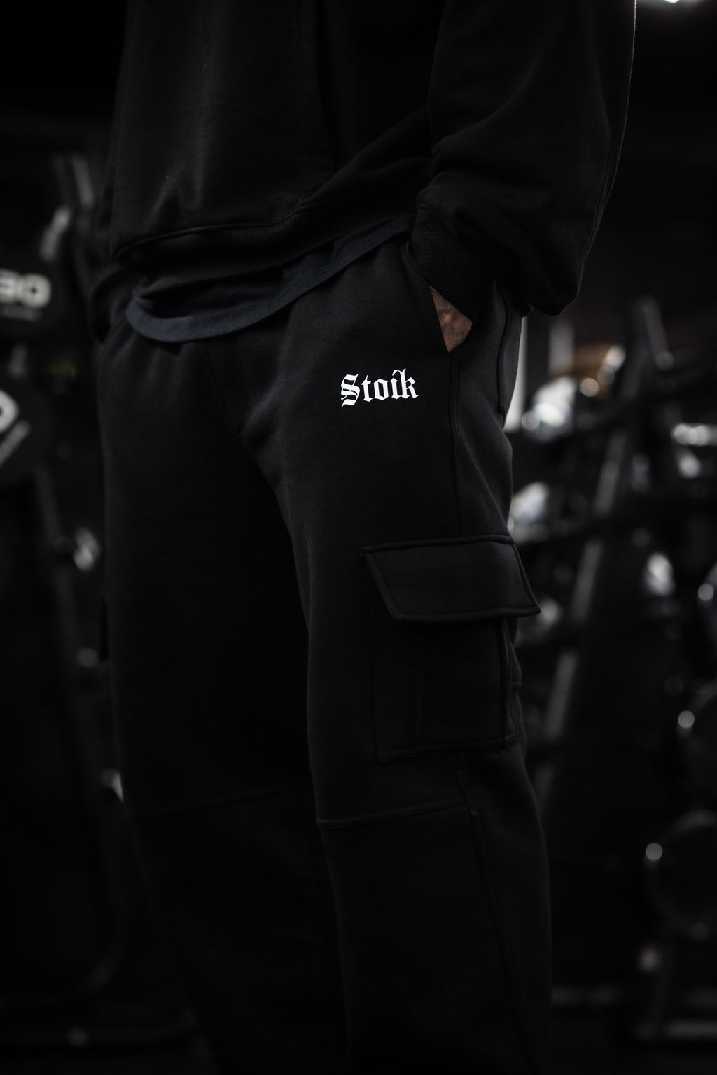 Stoik Straight Leg Cargo Sweats, Unisex