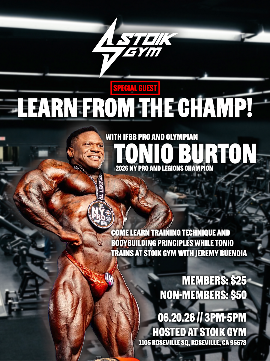 STOIK X TONIO BURTON EVENT TICKET