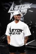 Stoik Gym Oversize Jersey, White