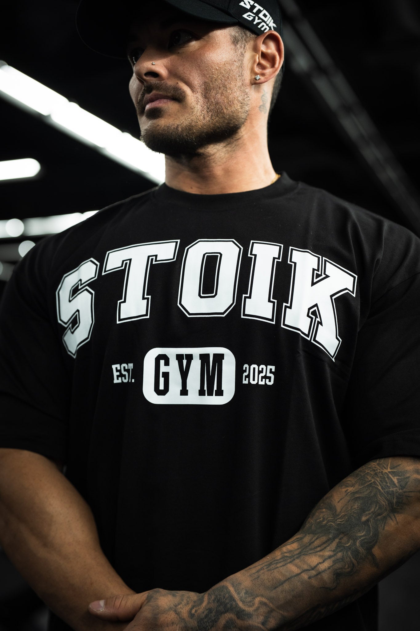 Stoik Gym Varsity Tee