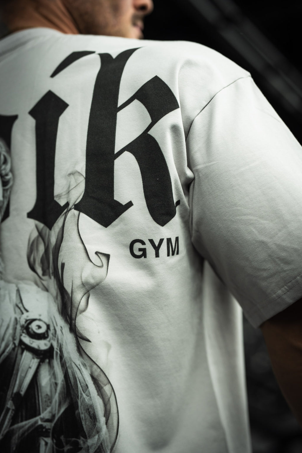 Stoik Gym x BXACTIV Oversize Tee, Gray