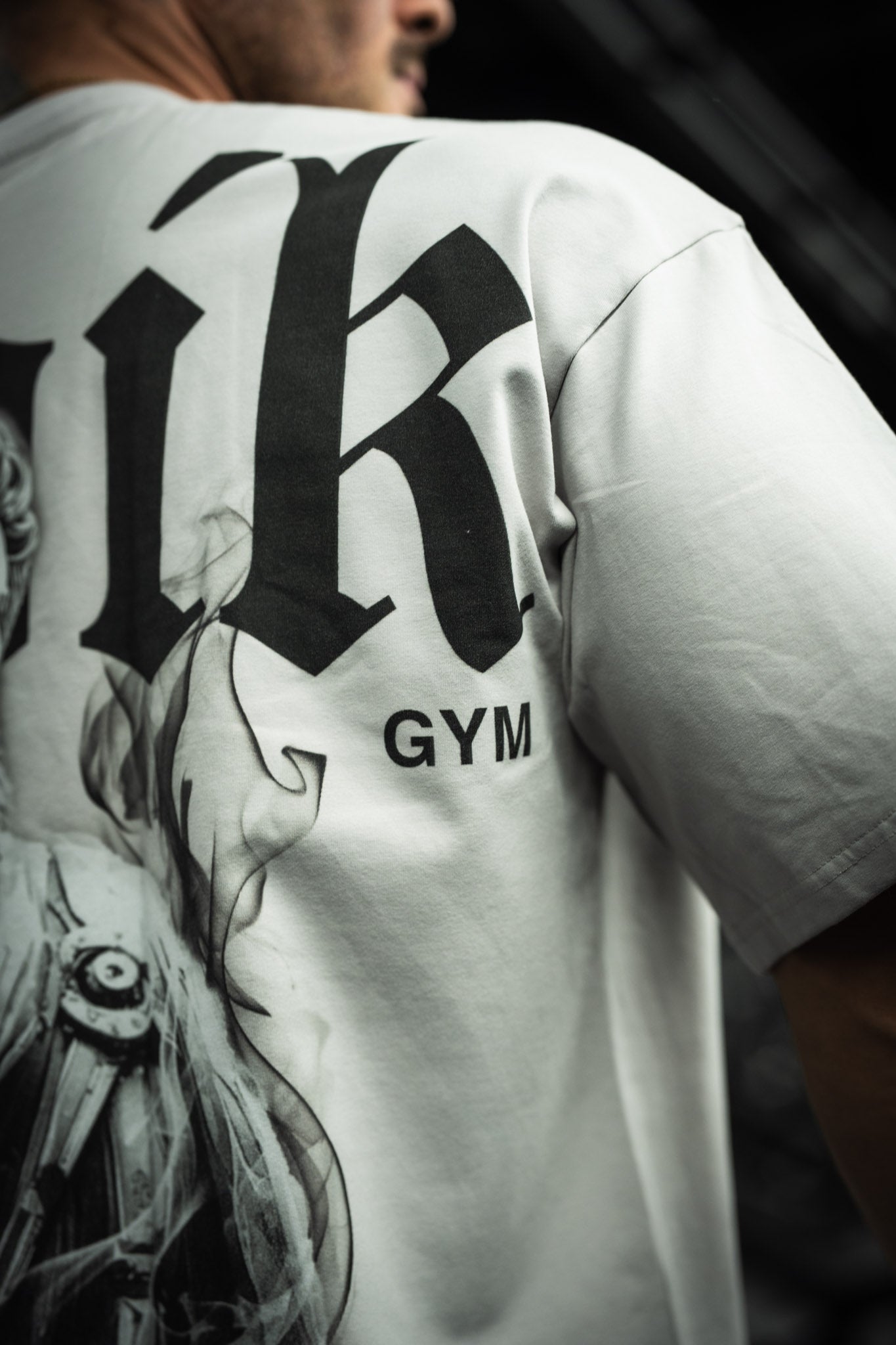 Stoik Gym x BXACTIV Oversize Tee, Gray